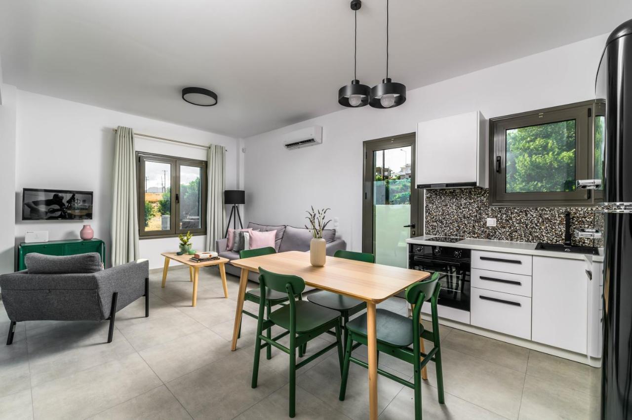 Nama Villa 250M From The Sea Макригиалос Экстерьер фото